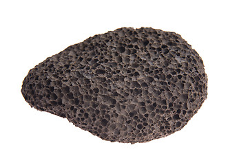 Image showing Pumice stone isolated on white background 