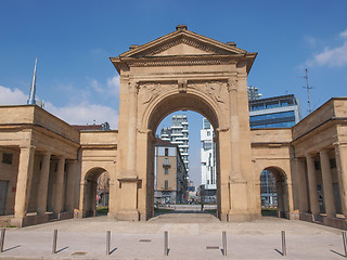 Image showing Porta Nuova in Milan