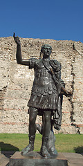 Image showing Emperor Trajan Statue