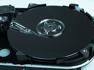 Image showing PC hard disk