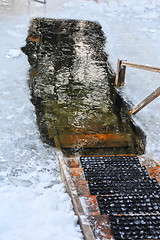 Image showing ice-hole