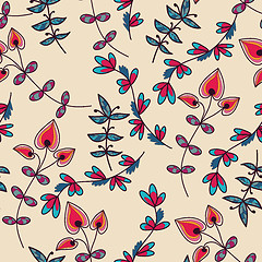 Image showing abstract floral pattern