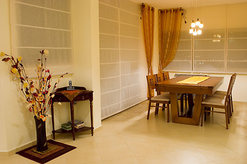 Image showing luxury desing dinner room