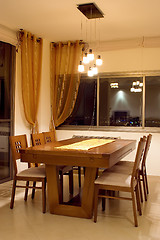 Image showing dinner table