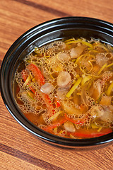 Image showing Fresh vegetable soup