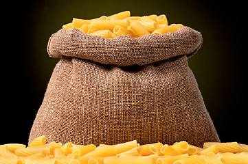 Image showing Pasta in bag