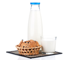 Image showing Bottle of milk