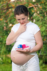 Image showing Pregnant woman