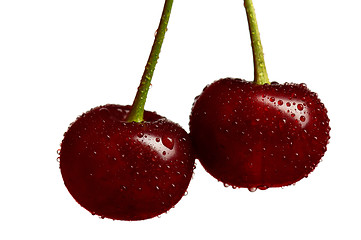 Image showing Sweet cherries