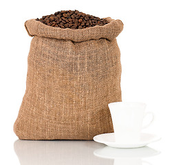 Image showing Coffee in bag