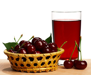 Image showing Sweet cherries