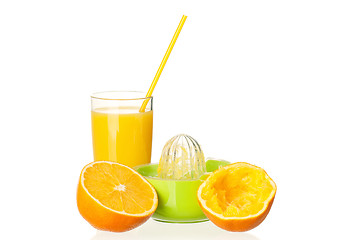 Image showing Orange juice