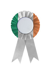 Image showing Award ribbon isolated on a white background