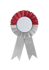 Image showing Award ribbon isolated on a white background