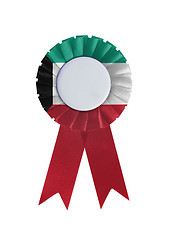 Image showing Award ribbon isolated on a white background