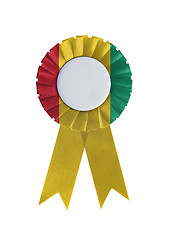 Image showing Award ribbon isolated on a white background