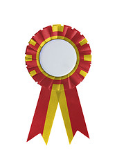 Image showing Award ribbon isolated on a white background