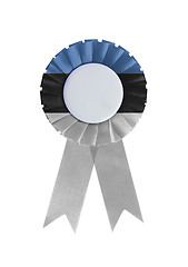 Image showing Award ribbon isolated on a white background