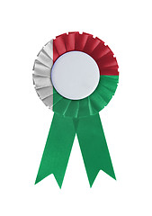 Image showing Award ribbon isolated on a white background