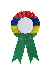 Image showing Award ribbon isolated on a white background