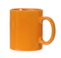 Image showing Orange cup