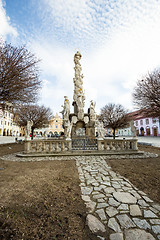 Image showing Telc, Czech Republic - Unesco city, Marian, column