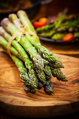 Image showing Green asparagus