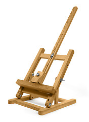 Image showing wooden easel