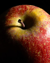 Image showing red apple detail