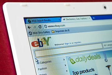 Image showing ebay homepage