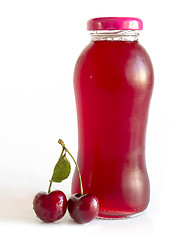 Image showing Cherry juice