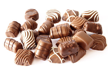 Image showing chocolate candy assorted