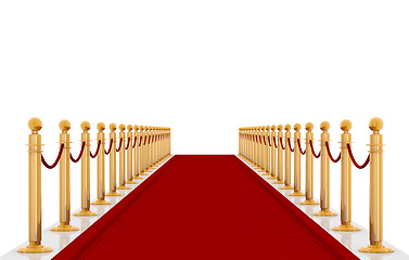 Image showing Red Cartpet