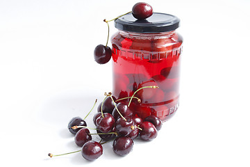 Image showing berry compote