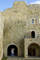 Image showing Main entrance in an old castle
