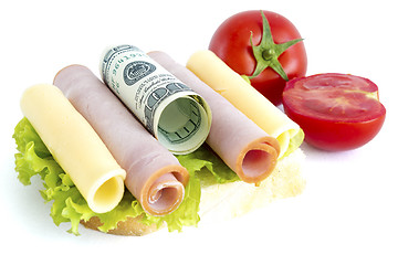 Image showing Expensive food