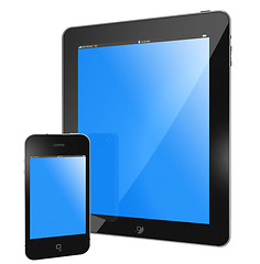 Image showing Apple Ipad and Iphone