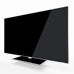 Image showing TV led  isolated