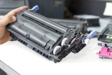 Image showing Laser toner cartridge