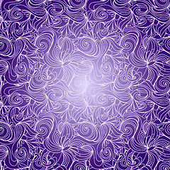 Image showing Seamless abstract hand-drawn texture