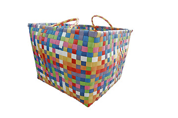 Image showing colorful basket