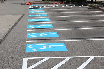 Image showing Disabled parking