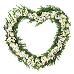 Image showing Hawthorn Blossom Wreath