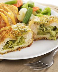 Image showing Stuffed Chicken Breasts