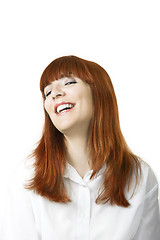 Image showing Laughing