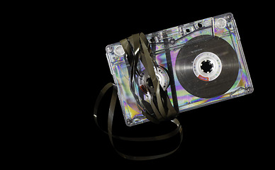 Image showing Vintage cassette tape