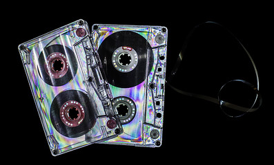 Image showing Vintage cassette tape