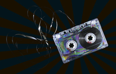 Image showing Vintage cassette tape