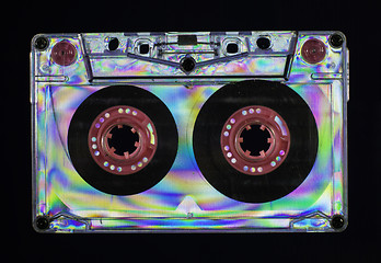 Image showing Vintage cassette tape