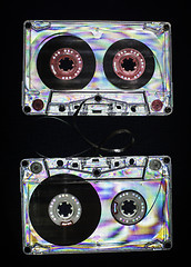 Image showing Vintage cassette tape